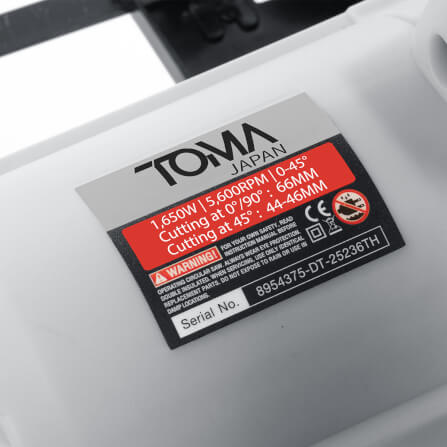 เลื่อยวงเดือน TOMA JAPAN รุ่น TM-583-PRO 7 นิ้ว 1,650 วัตต์_6